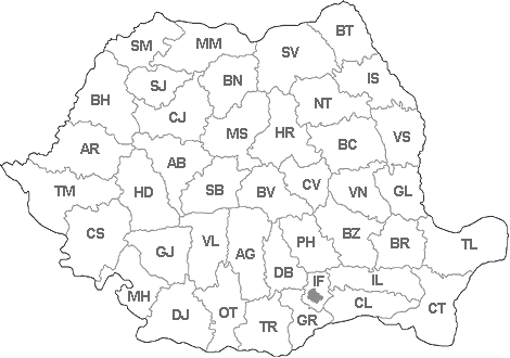 Harta Romaniei